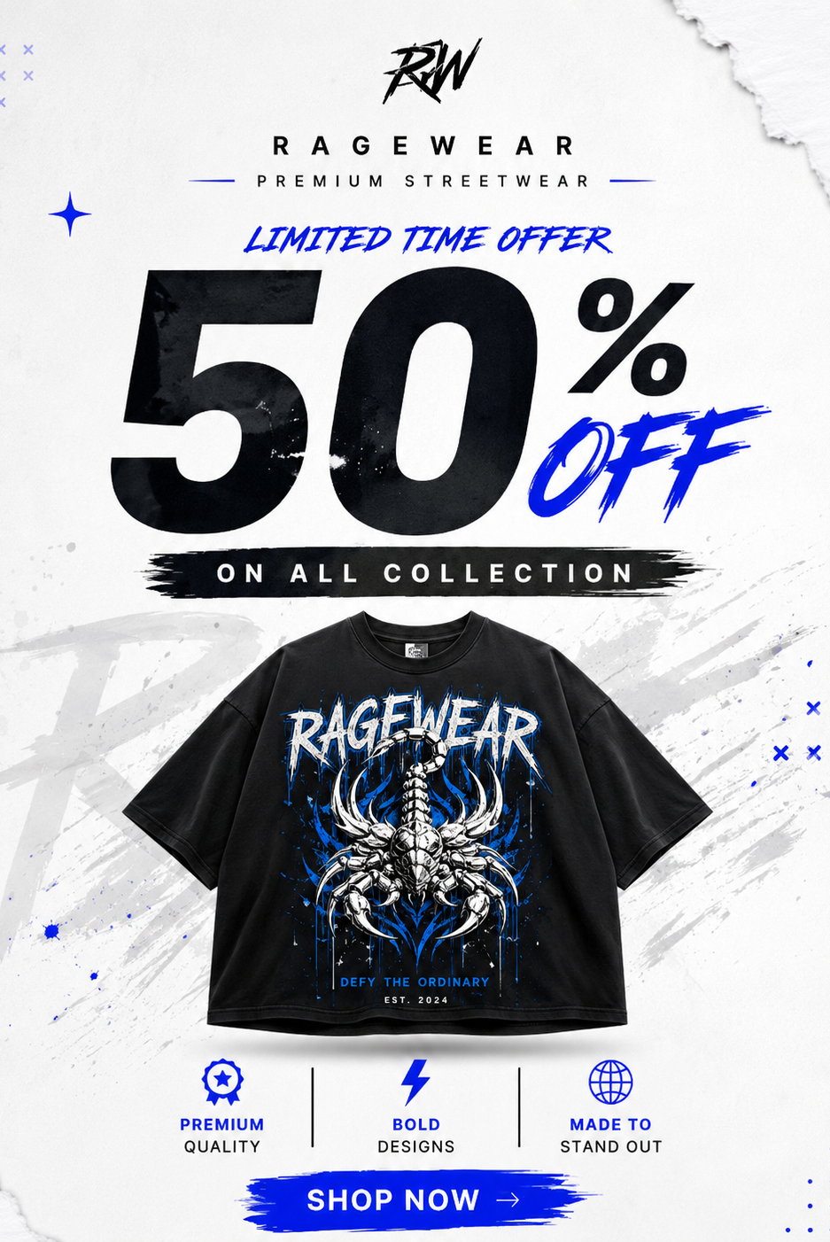 RageWear mobile banner 1