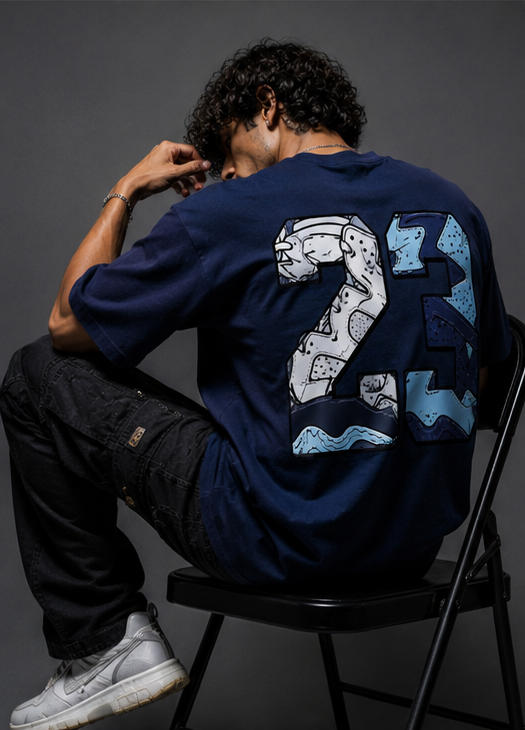 23 Ragewear Blue Oversized image 5