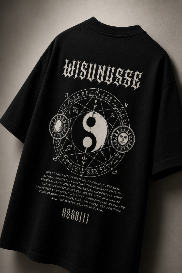 Yin Wisdom Oversized Tee image 5