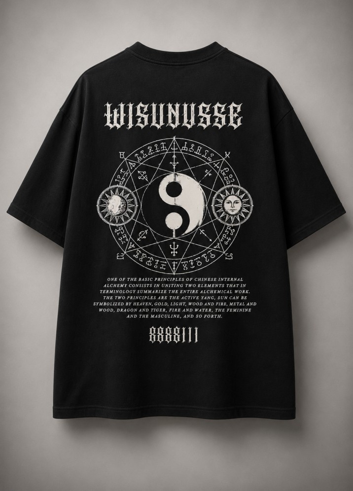 Yin Wisdom Oversized Tee image 2