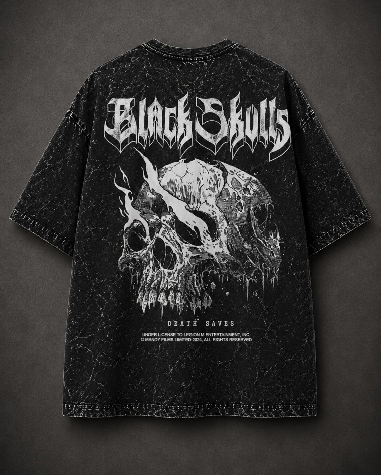 Scull Acid Wash Ragewear image 2