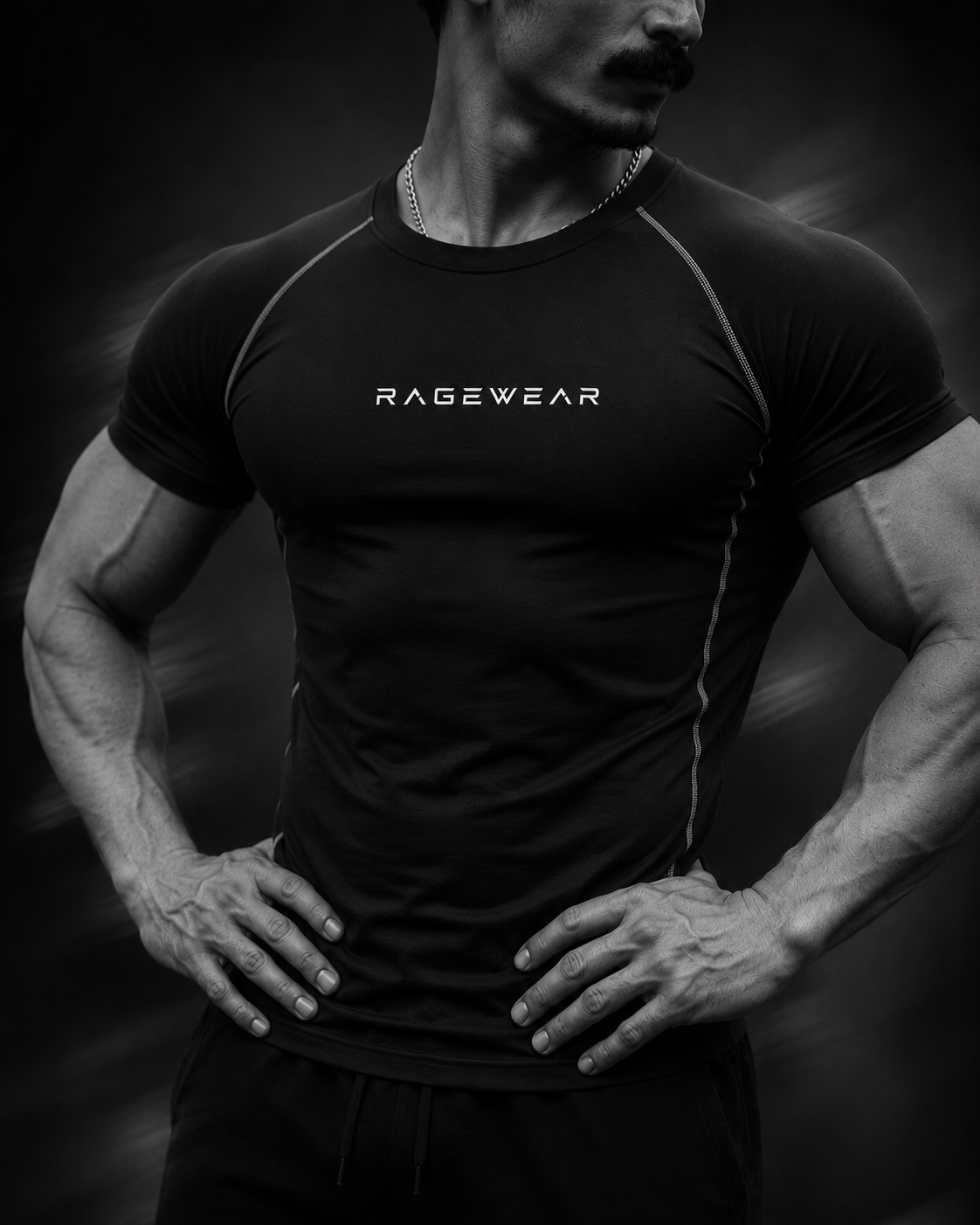 Rage compression black image 1